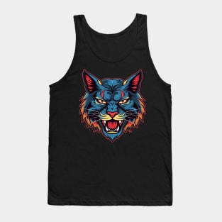 Bobcat Smiling Tank Top